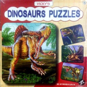 Dinosaurs 3 in 1 Puzzle
